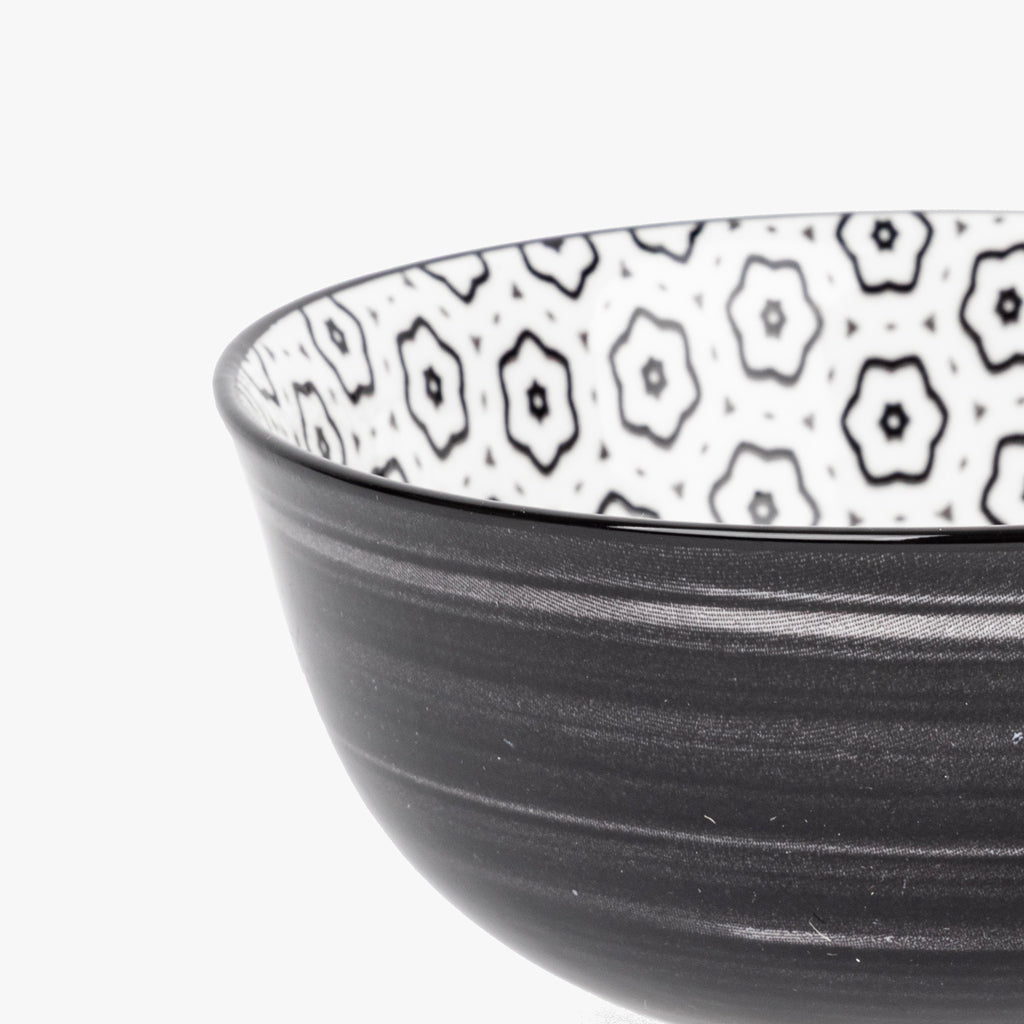 Taça Geo Preto 11,5cm ASIA