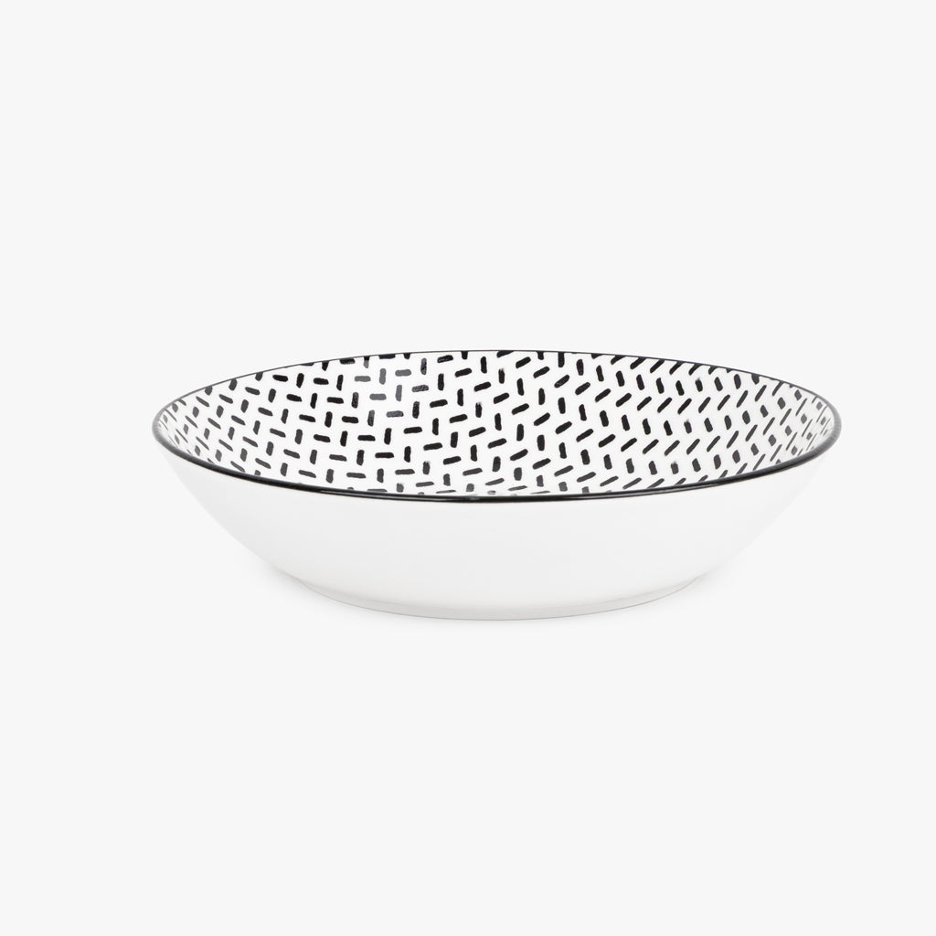 Assiette creuse Black Line ASIA