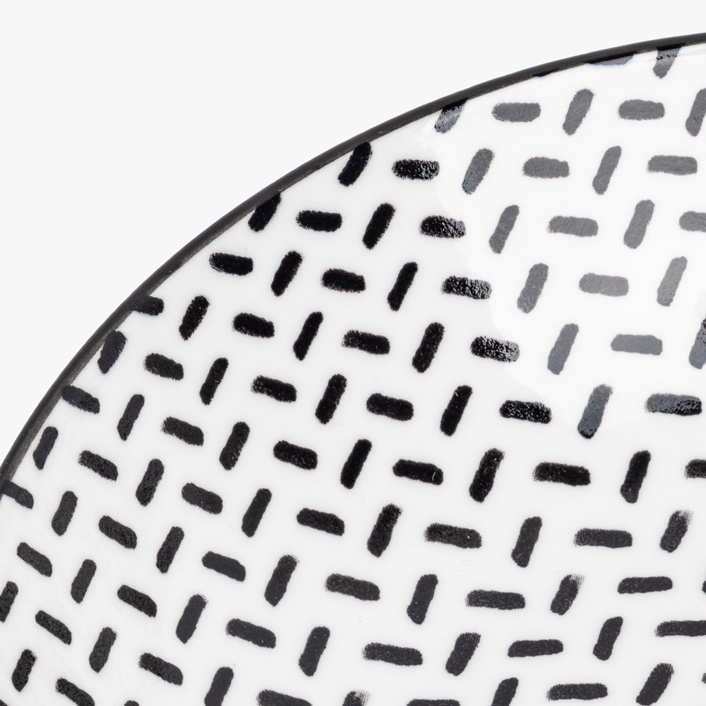 Assiette creuse Black Line ASIA