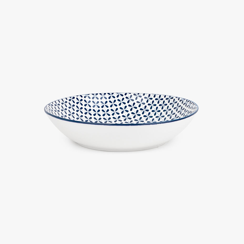 Assiette à soupe Croix Bleue ASIE