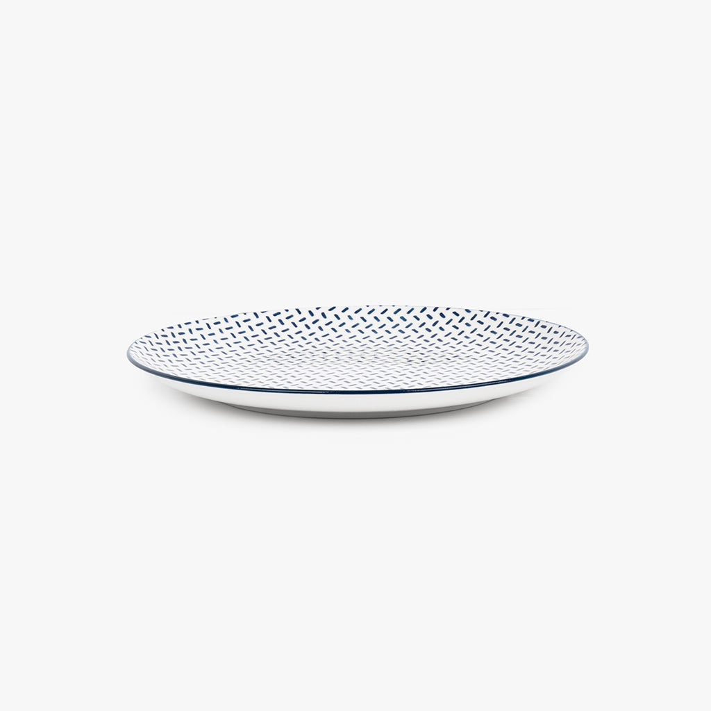 Assiette plate ASIA Blue Line