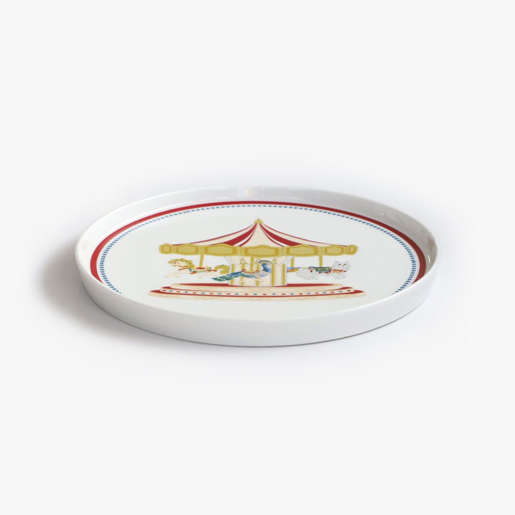 Assiette à dessert 20.6cm CARROSSEL