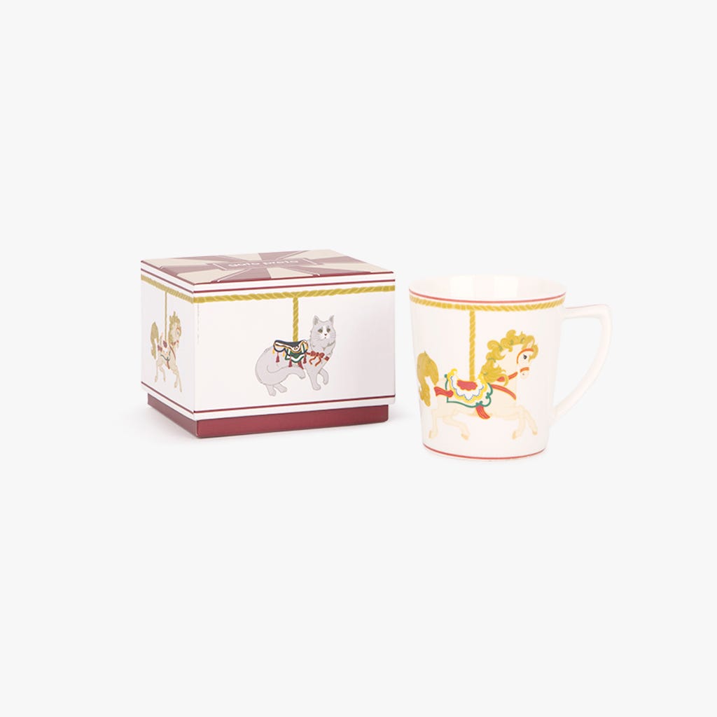 Taza Caballo y Cisne 280ml CARROSSEL
