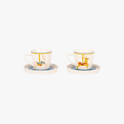 2 Tazas de café CARROSSEL
