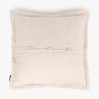 Housse de coussin en microfibre beige 60x60+3 AURA