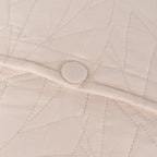 Housse de coussin en microfibre beige 60x60+3 AURA