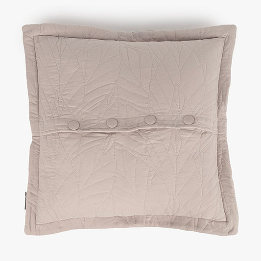 Funda cojín microfibra gris60x60+3 AURA