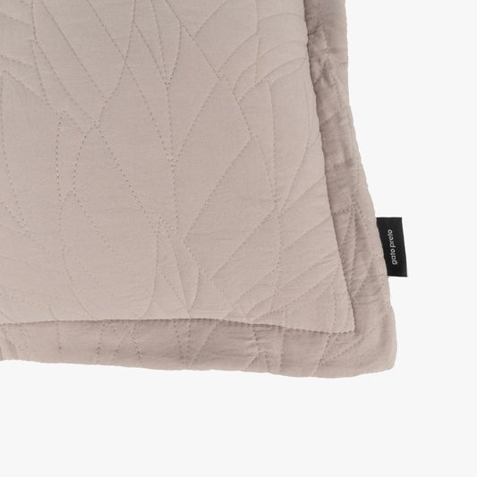 Funda cojín microfibra gris60x60+3 AURA