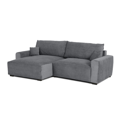 Sofá - Cama 4 Lugares com Chaise Longue Reversível - LaurenC1511ACSRG7932_C24