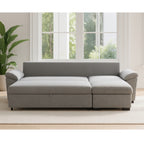 Sofá Cama com Chaise Longue Reversível e Arrumação PORTMAN