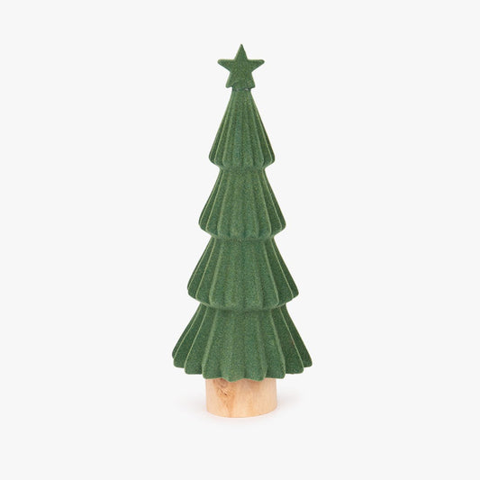 Sapin de Noël vert 12x32cm COZY