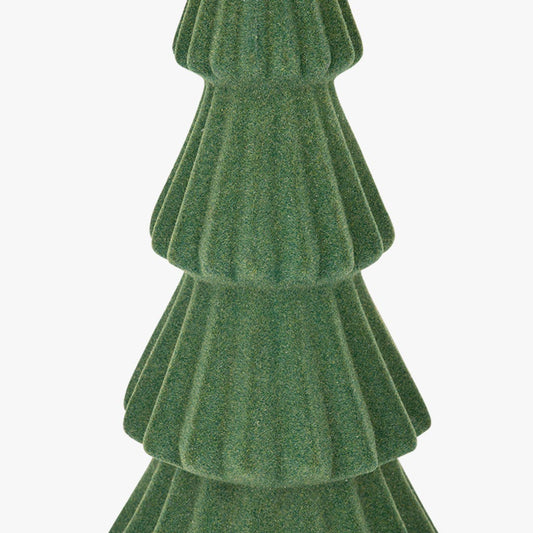 Sapin de Noël vert 12x32cm COZY