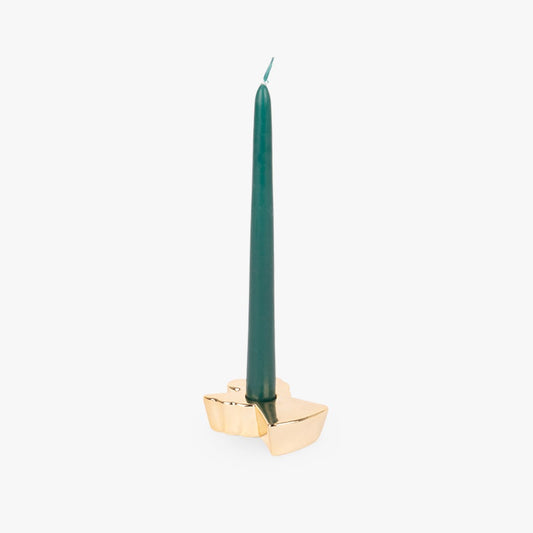 Candelero ángel dorado 9x3cm NEW BRIGHT