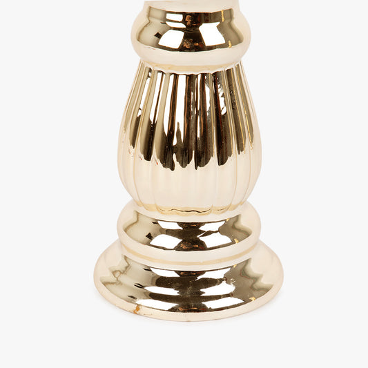 Candelabro dorado 15cm NEW BRIGHT 