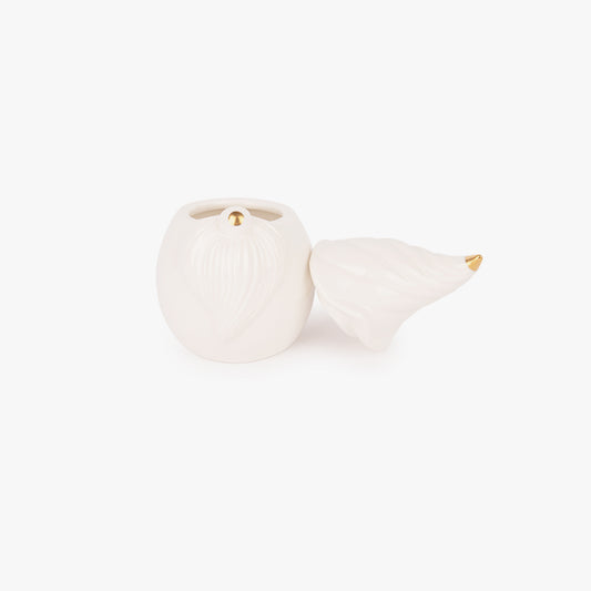 Boîte nain blanche 13cm NEW BRIGHT 