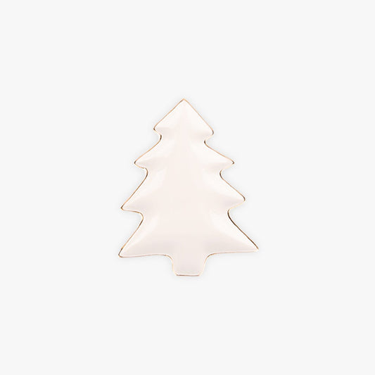 Arbre décoratif blanc 16cm NEW BRIGHT