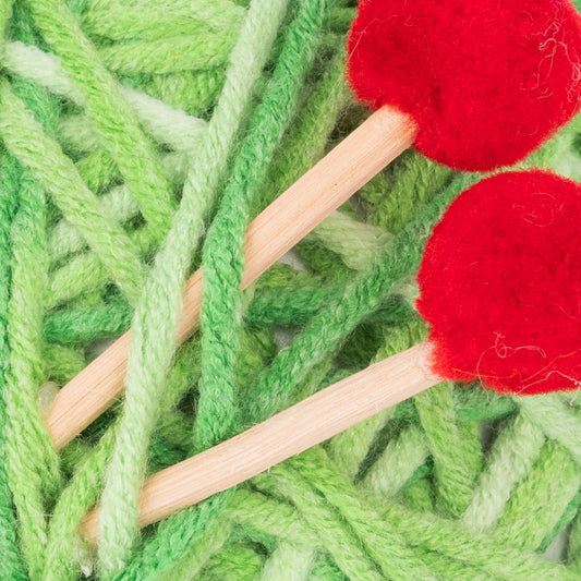 Ornement de Noël Boule de laine COZY