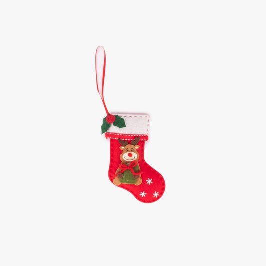 Adorno navideño Bota reno COZY