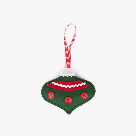Ornement de Noël vert COZY