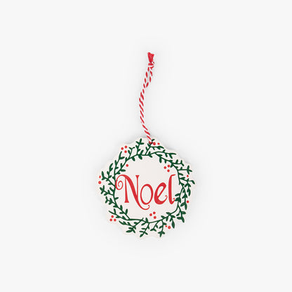 Ornement de couronne noel KITSCH