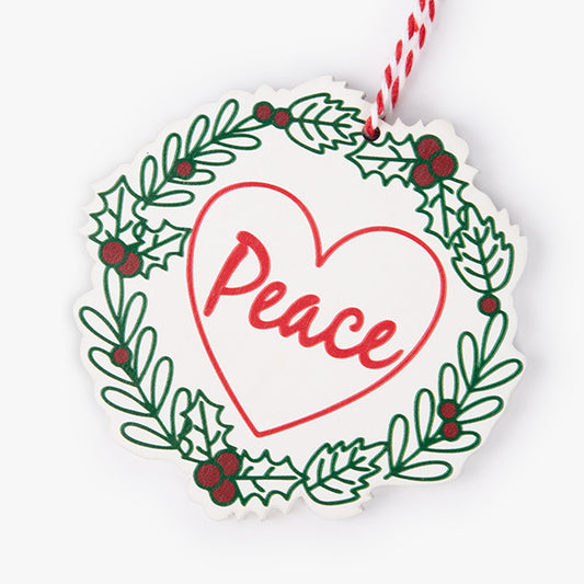 Ornement de couronne peace KITSCH