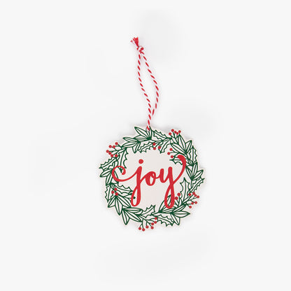 Ornement de couronne joy KITSCH