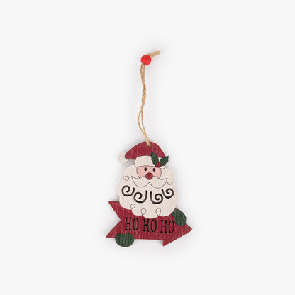 Ornement du Père Noël avec flèche KITSCH