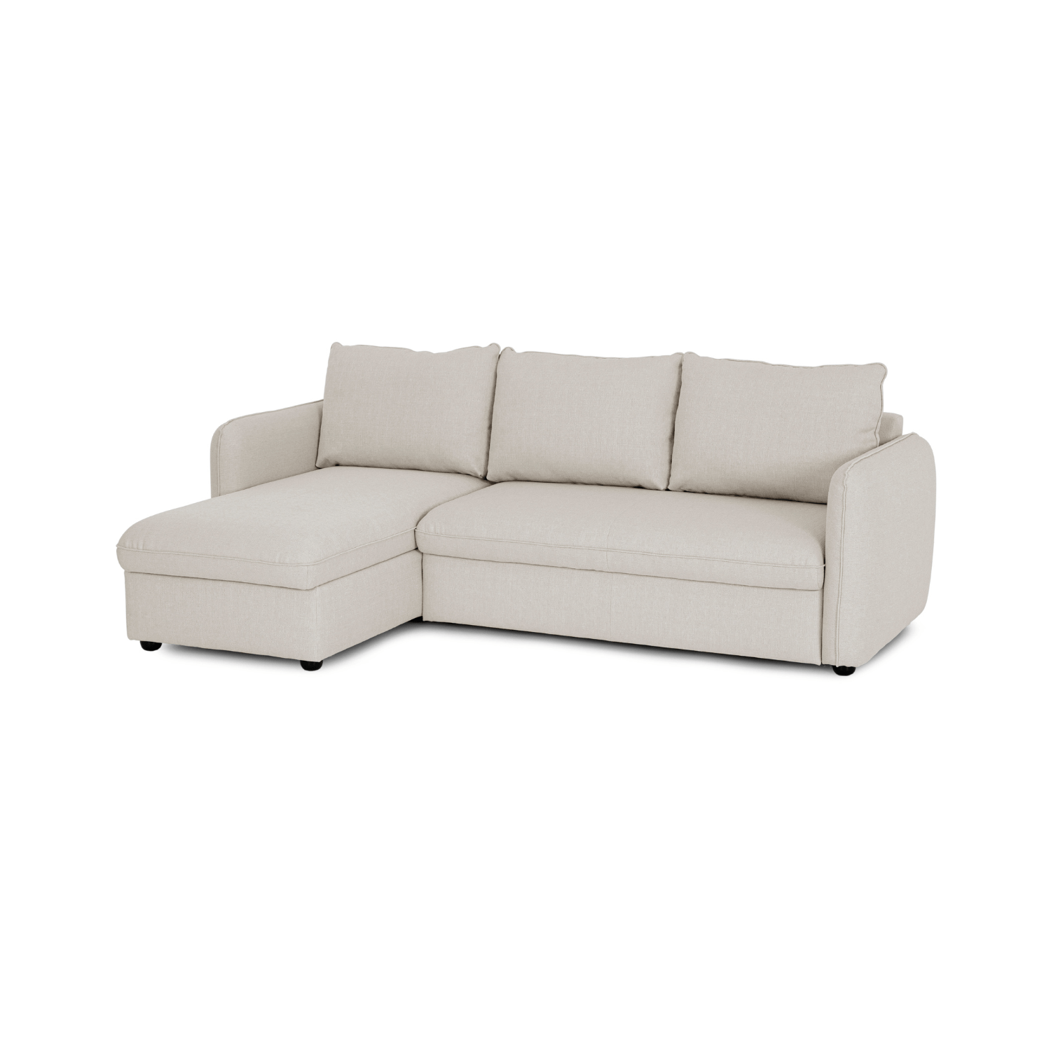 Sofá - Cama 4 Lugares - Sistema Easybed - Com Chaise Longue Reversível - VogueC1330BFSRG0442_C24