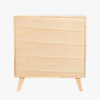 Aparador Natural 1 Puerta 3 Cajones 73,5x35x78