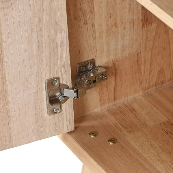 Aparador Natural 1 Puerta 3 Cajones 73,5x35x78