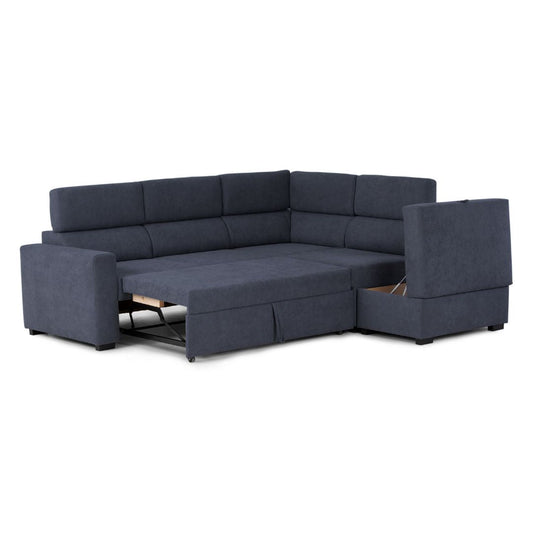 Sofá - Cama de Canto 4 Lugares - Chaise Longue Direita - BillC1178AFDRG2721_C24