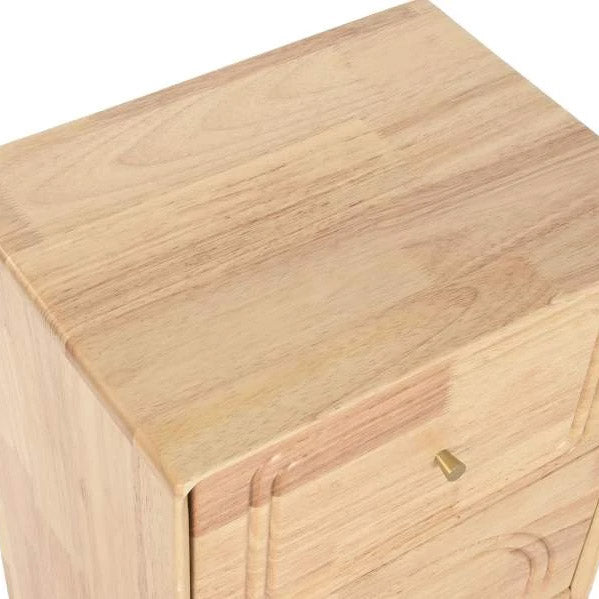 Cómoda Natural 3 Gavetas 40x30x78