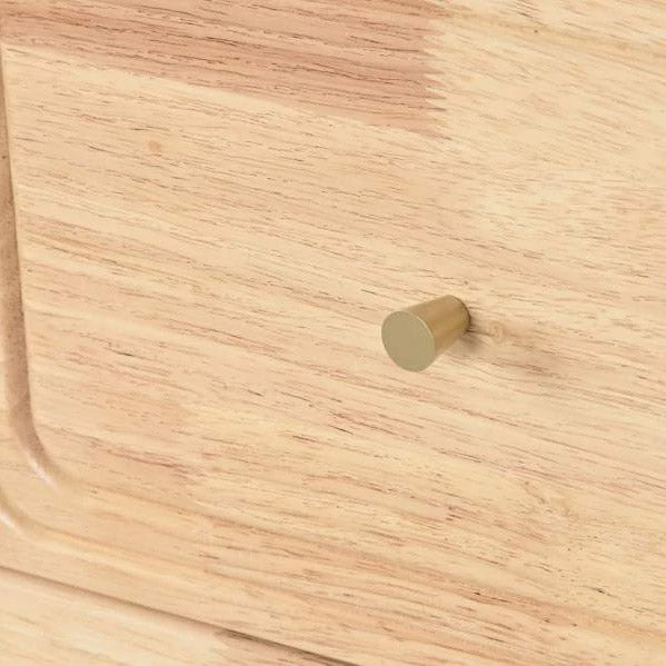 Natural Chest of Drawers 3 Drawers 40x30x78