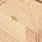 Natural 4-Drawer Chest 40x30x98