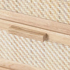 Rattan Chest of Drawers with 3 Drawers 40x30x63