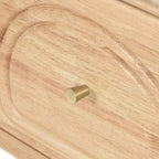 Natural 2-Drawer Console 80.5x30x80