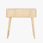 Natural 2-Drawer Console 80.5x30x80