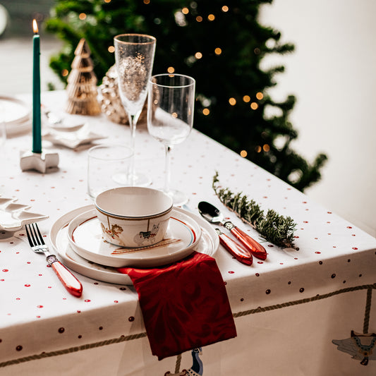 Tablecloth illustrations cotton 150x250cm CARROSSEL