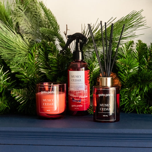 Musky Cedar Spray Air Freshener 240ml HOMAGE