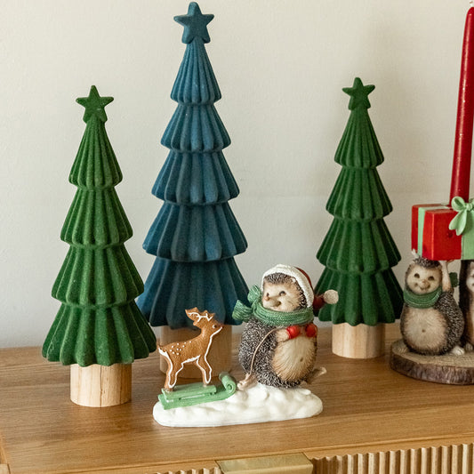 Enfeite de Natal de Ouriço com Rena COZY
