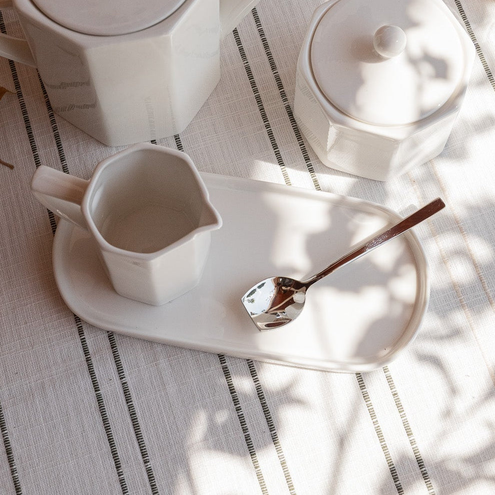 Prato Oval 21 cm BRIGHT WHITE