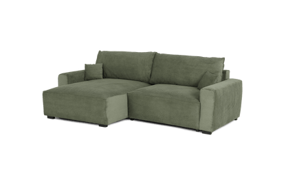 Sofá - Cama 4 Lugares com Chaise Longue Reversível - LaurenC1511ACSRG7930_C24