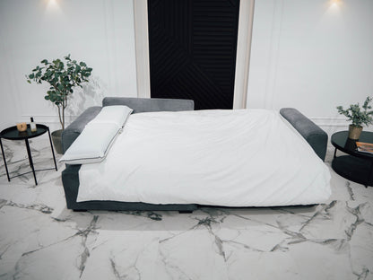 Sofá - Cama 4 Lugares com Chaise Longue Reversível - LaurenC1511ACSRG7932_C24