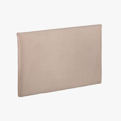 Beige upholstered headboard Maia
