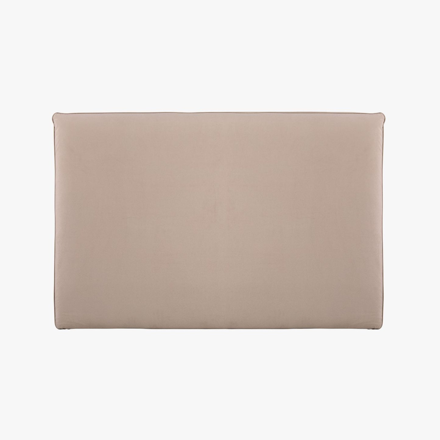Beige upholstered headboard Maia