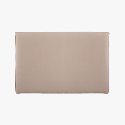 Beige upholstered headboard Maia