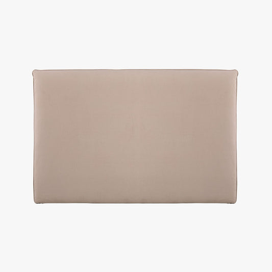 Cabeceira estofada bege Maia