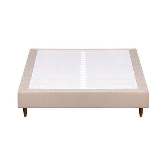 Sommier estofado bege Levi
