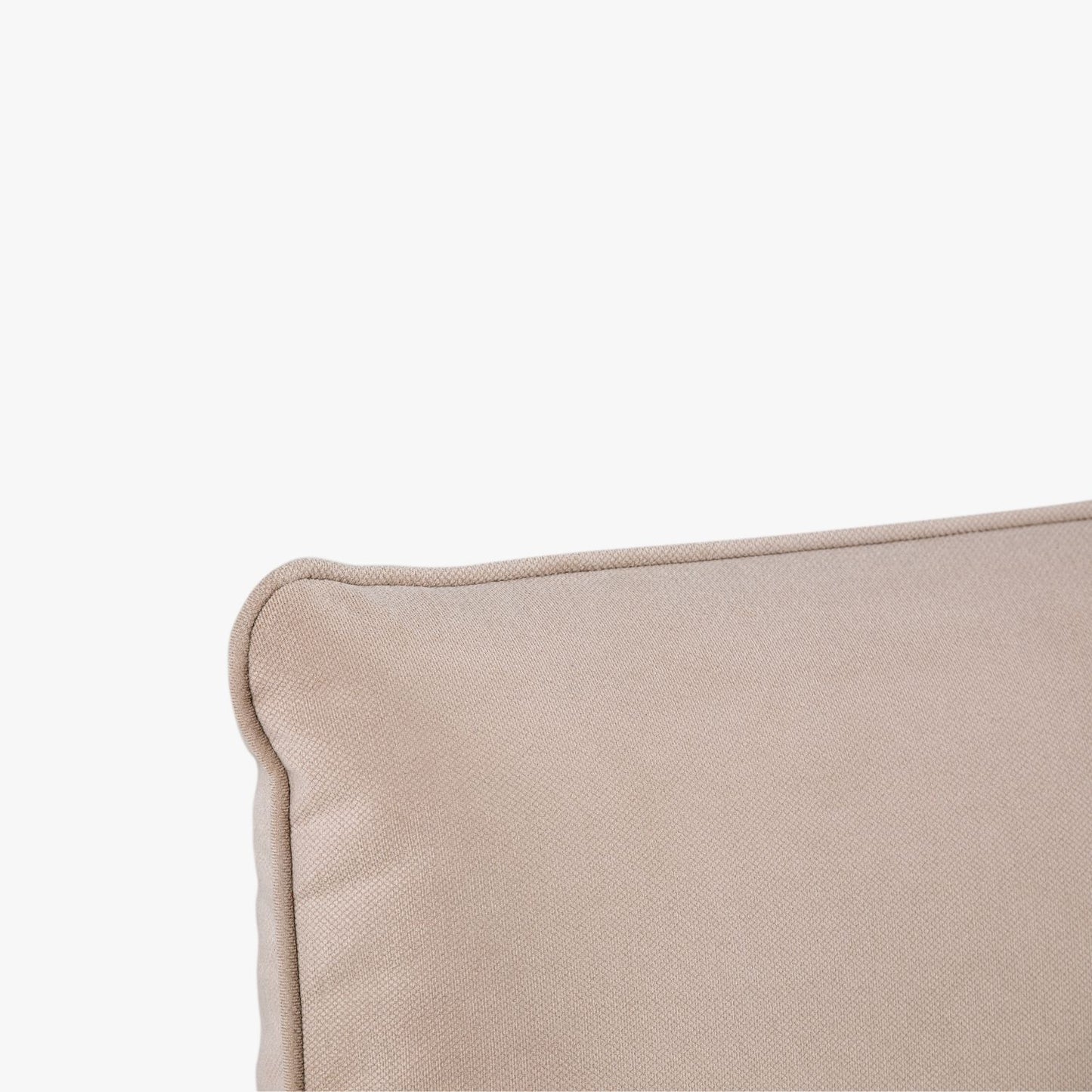 Beige upholstered headboard Maia