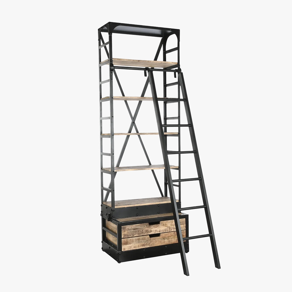 Estante Escadote 75x47x220 cm